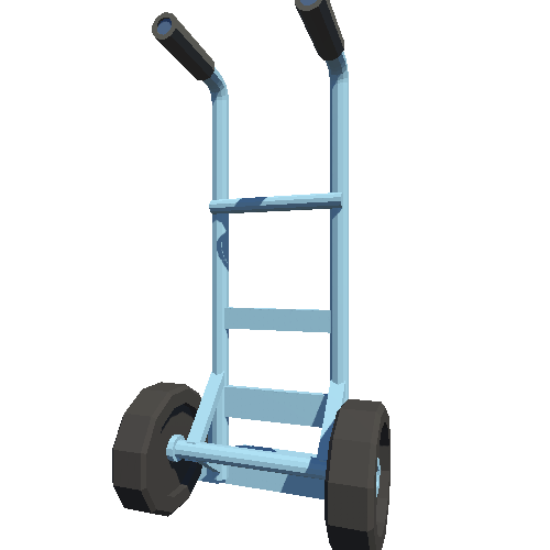 Hand Truck Blue_1